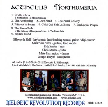 Aethellis - Northumbria (2011) 