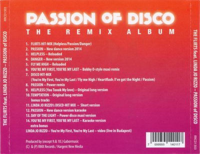 The Flirts Feat. Linda Jo Rizzo - Passion Of Disco: The Remix Album (2014)