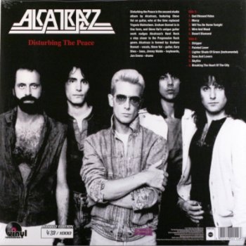 Alcatrazz - Disturbing The Peace 1985 (Vinyl Rip 24/192)