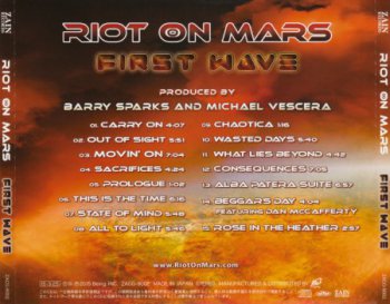 Riot On Mars - First Wave [Japanese Edition] (2015)