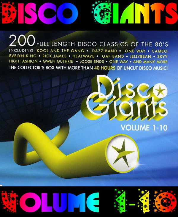 Disco Giants Volume 1-10 / 20CD Box Set PTG Records 2013
