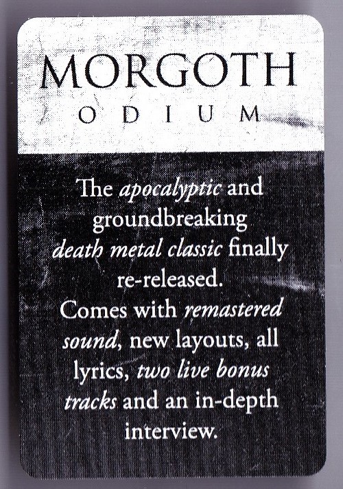 Morgoth - Odium (1993) [Remastered 2014]