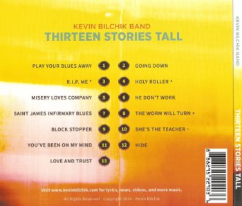 Kevin Bilchik Band - Thirteen Stories Tall (2015)