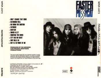 Faster Pussycat - Faster Pussycat (1987) [Japan Press]