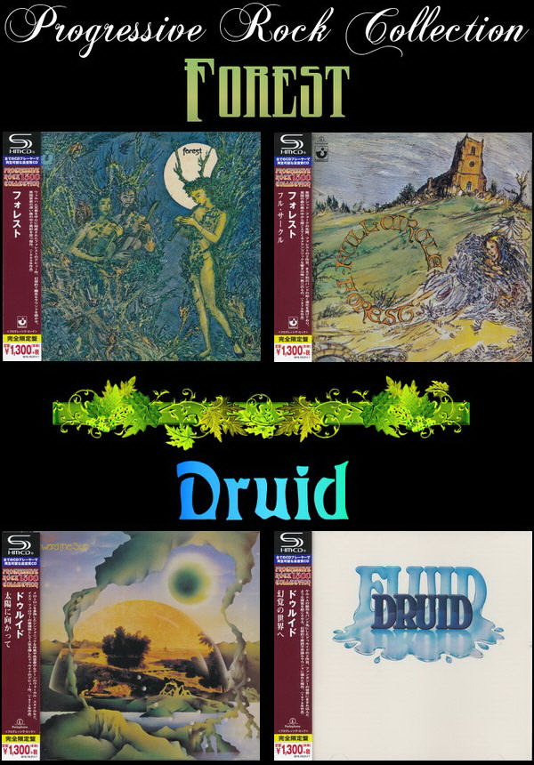 Progressive Rock Collection / Forest • Druid - SHM-CD Warner Music Japan 2015
