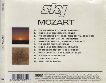 Sky - Mozart 1987 (Esoteric Rec. 2015) 