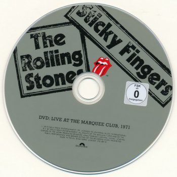 The Rolling Stones: 1971 Sticky Fingers / 3CD + DVD + 7'' Vinyl Super Deluxe Box Set Universal Music 2015