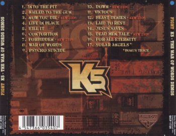 Fight - K5: The War Of Words. Demos [Japanese Edition] (2007)