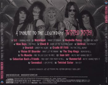 VA [Various Artists] - Twisted Forever: A Tribute To The Legendary Twisted Sister [Japanese Edition] (2001)