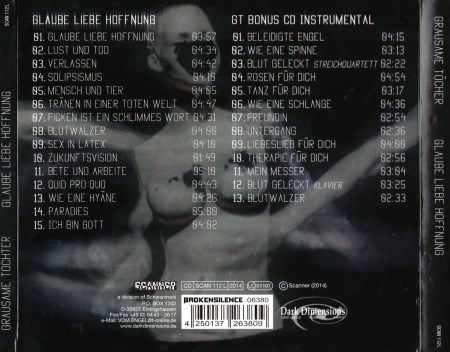 Grausame Tochter - Glaube Liebe Hoffnung (Limited Edition) [2CD] (2014)