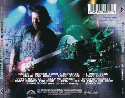 Travers & Appice - Live in Europe (2004/ 2014)
