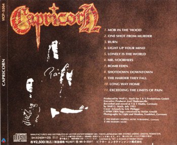 Capricorn - Capricorn (1993) [Japan Press]