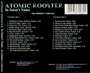 Atomic Rooster - In Satan's Name: The Definitive Collection 2CD (1997)