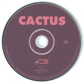 Cactus - "Cactus" - 1970 (WOU 340)