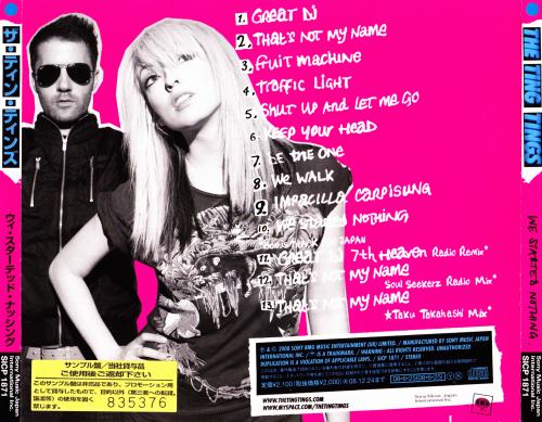 The Ting Tings - We Started Nothing [Japanese Edition] (2008)