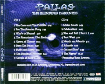 Pallas - The Blinding Darkness [2CD] (2003)