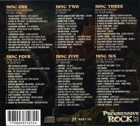 VA - The Progressive Rock Box Set [Deluxe Limited Edition] (2015)