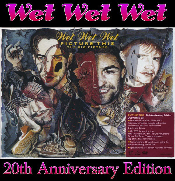 Wet Wet Wet: 1995 Picture This - 3CD + DVD Super Deluxe Box Set Virgin Records 2015