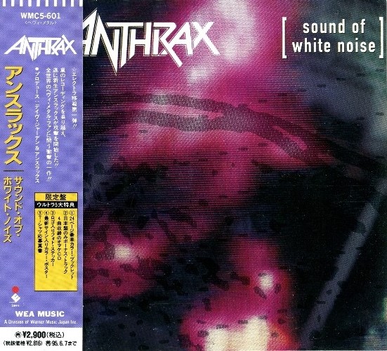 Anthrax - Sound Of White Noise (1993) [Two Japanese Editions]