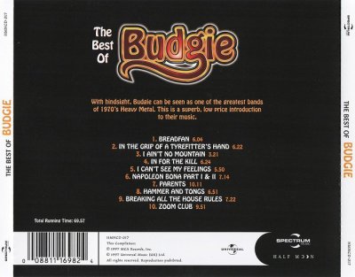 Budgie - The Best Of Budgie (1997) 