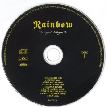 Rainbow - Finyl Vinyl (2CD) (1999, Remastered, Limited Edition) (1986)