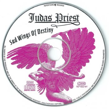 Judas Priest - "Sad Wings of Destiny" - 1976 (REP 4552 - WY)