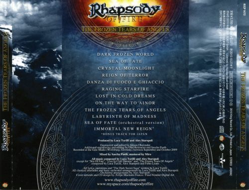 Rhapsody Of Fire - The Frozen Tears Of Angels [Japanese Edition] (2010)