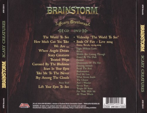 Brainstorm - Scary Creatures [Limited Edition] (2016)