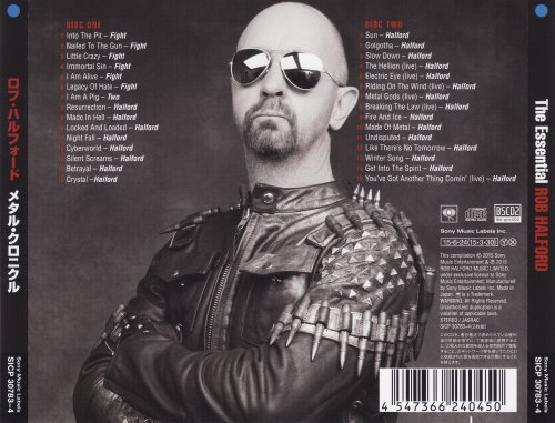 Rob Halford - The Essential Rob Halford (2CD) [Japanese Edition] (2015)