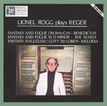 Max Reger - Organ Works (Lionel Rogg) (1994)