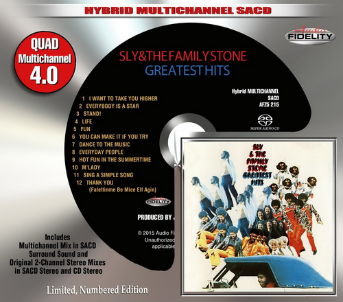 Sly & The Family Stone: 1970 Greatest Hits / Billy Joel: 1974 Streetlife Serenade - Hybrid Multichannel SACD Audio Fidelity 2015