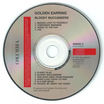 Golden Earring - "Bloody Buccaneers" - 1991
