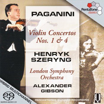 Henryk Szeryng - Paganini: Violin Concertos Nos. 1 & 4 (1976) [2007 SACD]