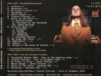 Erik Norlander - Threshold (1999) [2CD Special Edit. 2006]