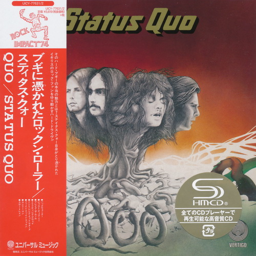 Status Quo: 4 Albums - 2 Mini LP SHM-CD Sets Deluxe Editions Universal Music Japan 2016