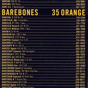 Barebones - 35 Orange (1999)