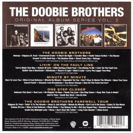 The Doobie Brothers - Original Album Series Vol.2 1971-1984 (2013)