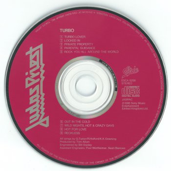 Judas Priest - "Turbo" - 1986 (ESCA 5258)