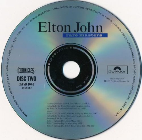 Elton John - Rare Masters (1992)