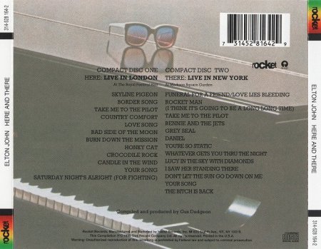 Elton John - Here And There (1995)