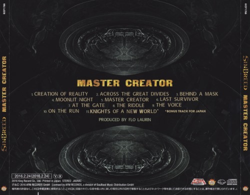 SinBreed - Master Creator [Japanese Edition] (2016)