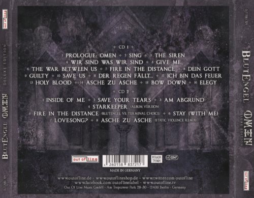 BlutEngel - Omen [Deluxe Edition] [2CD] (2015)