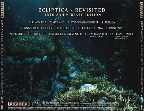 Sonata Arctica - Ecliptica - Revisited: 15th Anniversary Edition [Japanese Edition] (2014)