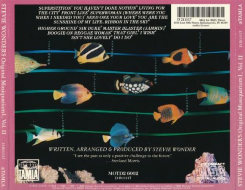 Stevie Wonder - Stevie Wonder's Original Musicquarium I, Volumes I & II (1984)