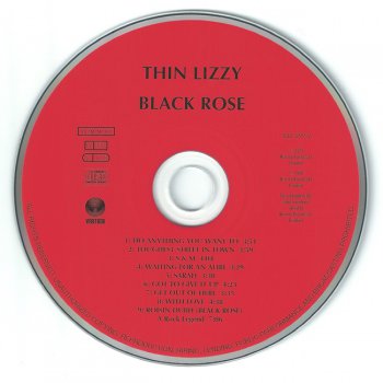 Thin Lizzy - "Black Rose" - 1979