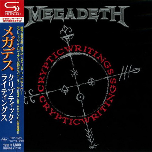 Megadeth - Cryptic Writings (1997) [Japanese SHM-CD 2013]