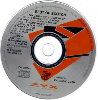 Scotch Disco Band - Best Of Scotch (1993)