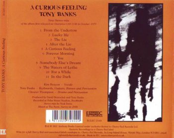 Tony Banks - A Curious Feeling (1979) [Reissue 2012] 