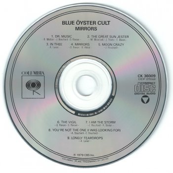 Blue &#214;yster Cult - Mirrors - 1979