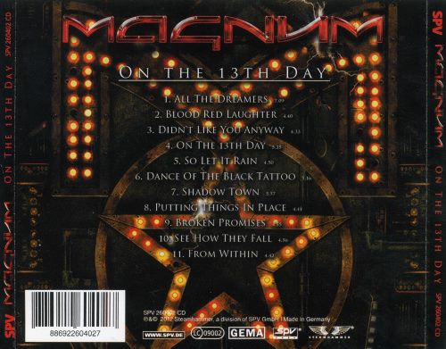 Magnum - On The 13th Day (2012)